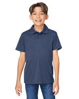 Youth Zone Sonic Heather Performance Polo