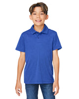 Youth Zone Sonic Heather Performance Polo