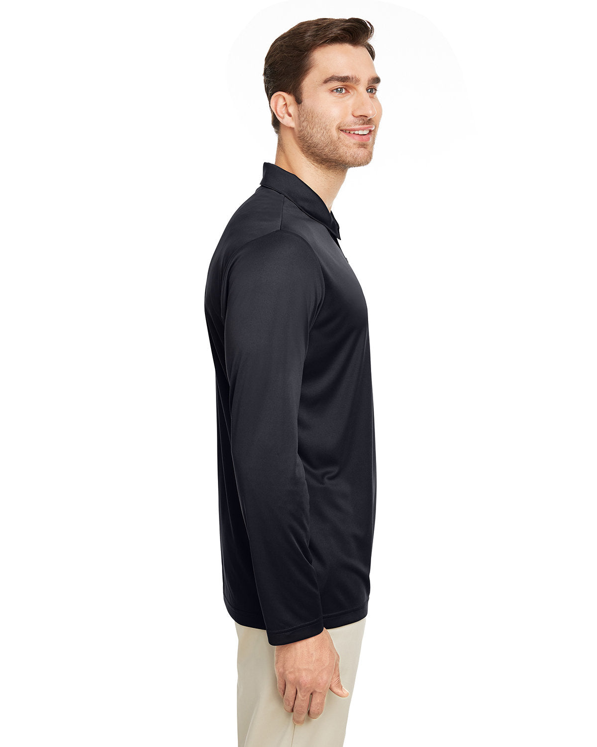 Men's Zone Performance Long Sleeve Polo