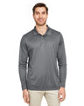 Men's Zone Performance Long Sleeve Polo