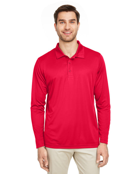 Men's Zone Performance Long Sleeve Polo