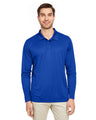 Men's Zone Performance Long Sleeve Polo