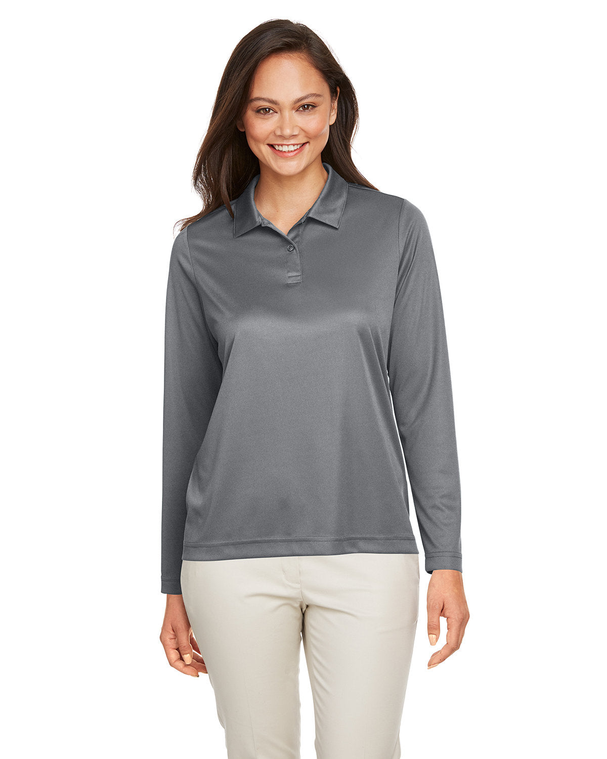 Ladies' Zone Performance Long Sleeve Polo