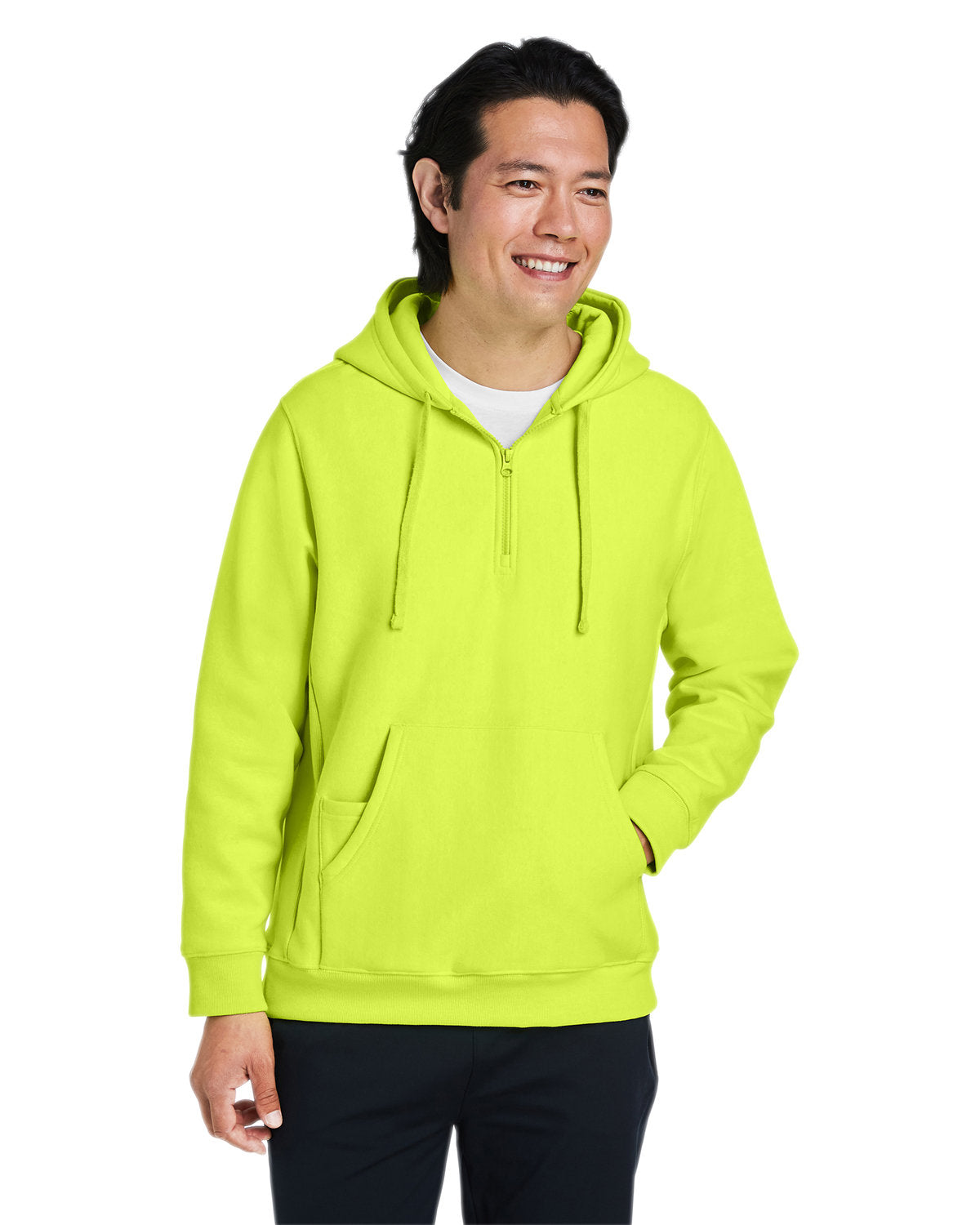 Unisex Zone HydroSport Heavyweight Quarter-Zip Hooded Sweatshirt