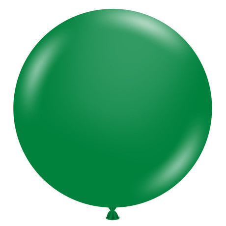 Latex Balloons 17 Inch Crystal Emerald Green