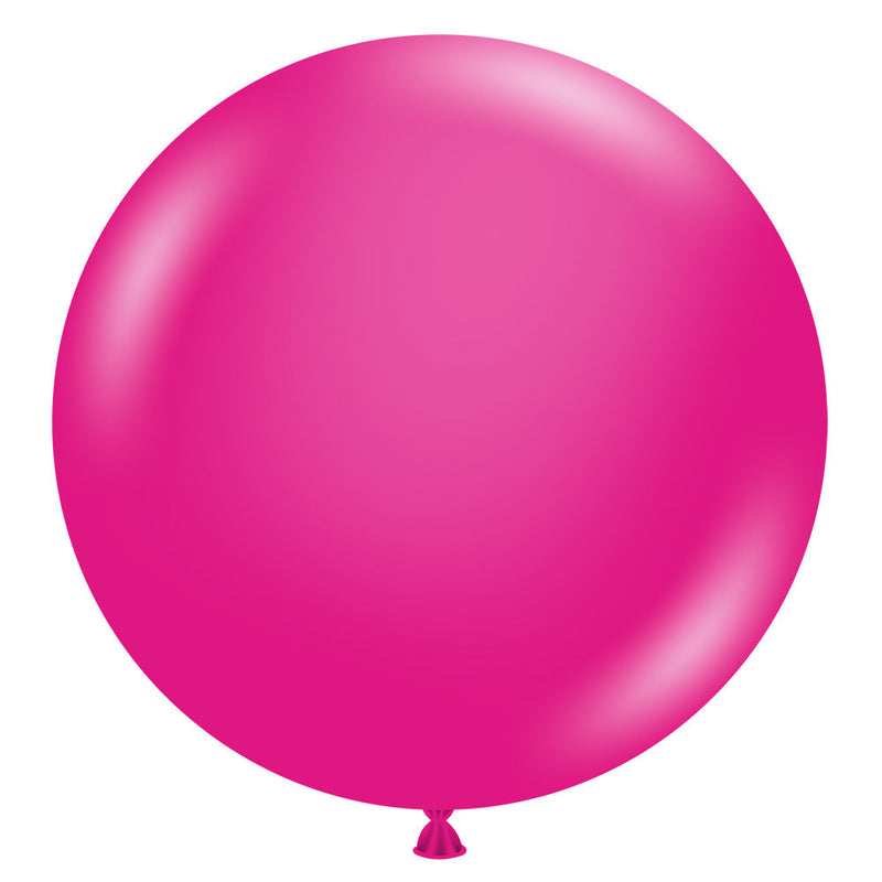 Latex Balloons 17 Inch Hot Pink TUFTEX