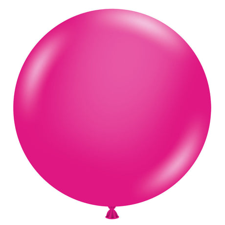 Latex Balloons 17 Inch Hot Pink TUFTEX