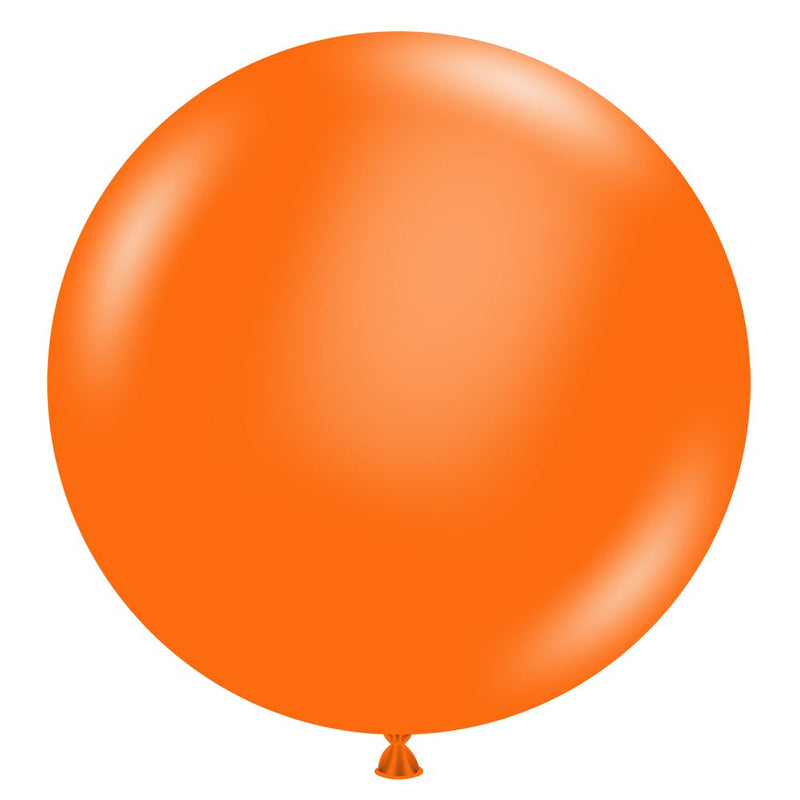 Orange Latex Balloons 24 Inch TUFTEX