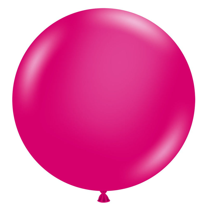 36 Inch Latex Balloon - Crystal Magenta