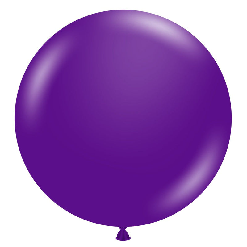 Latex Balloons 36 Inch TUFTEX Crystal Purple