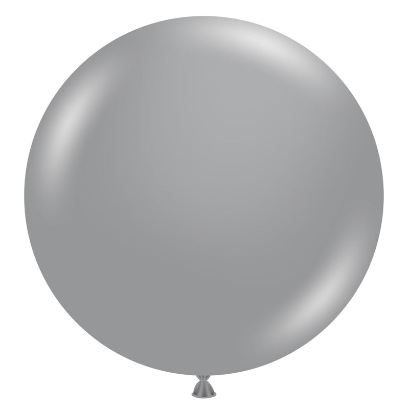 Latex Balloons Metallic Silver 36 Inch