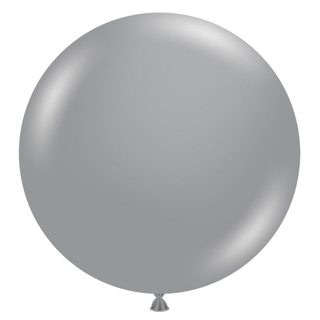 Latex Balloons Metallic Silver 36 Inch