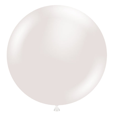 36 Inch Latex Balloon Pearl White