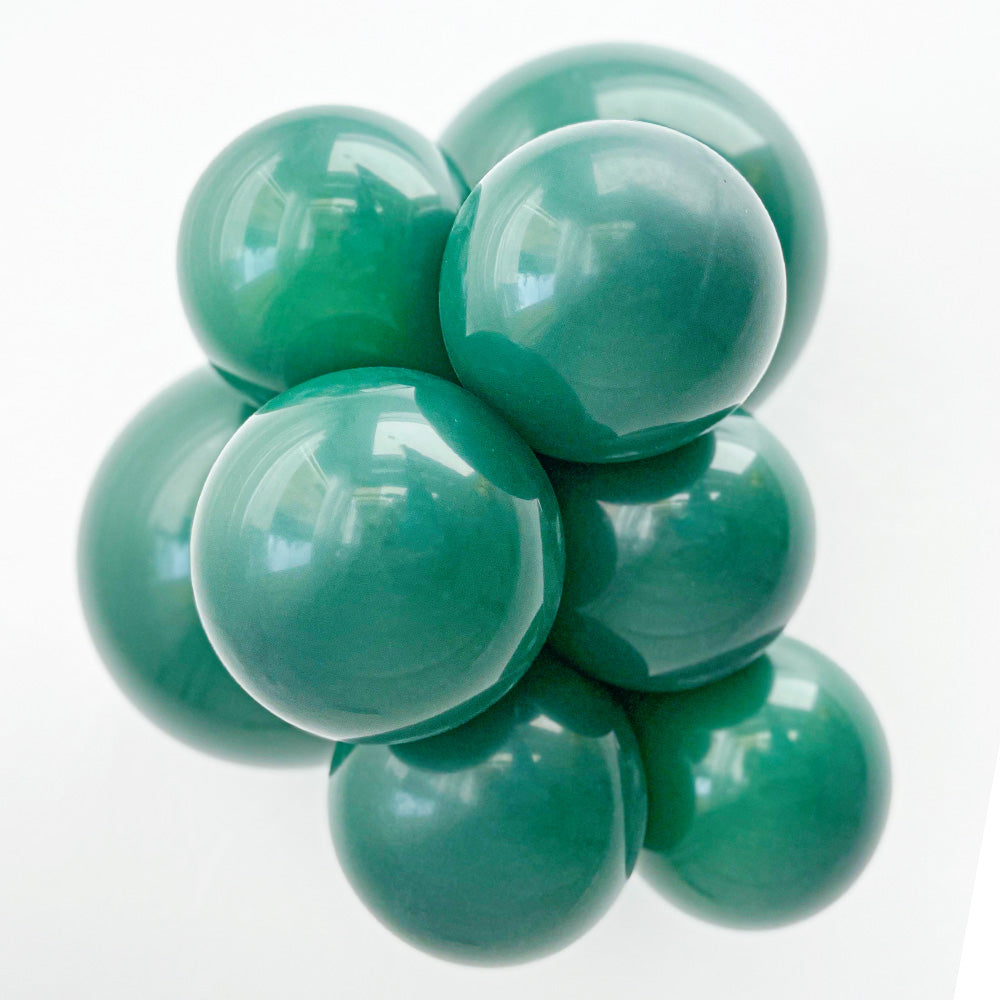 Latex Balloons 17 Inch Crystal Emerald Green