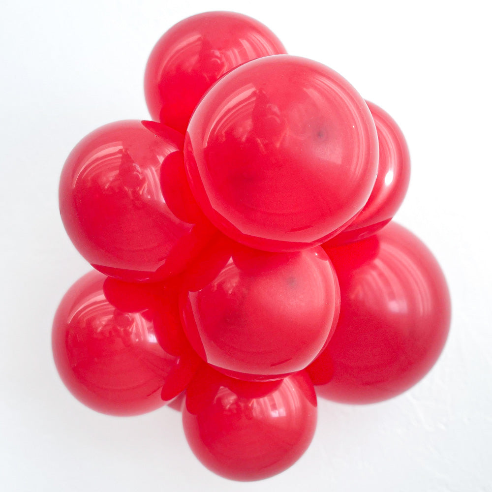 Latex Balloons 17 Inch TUFTEX Crystal Red