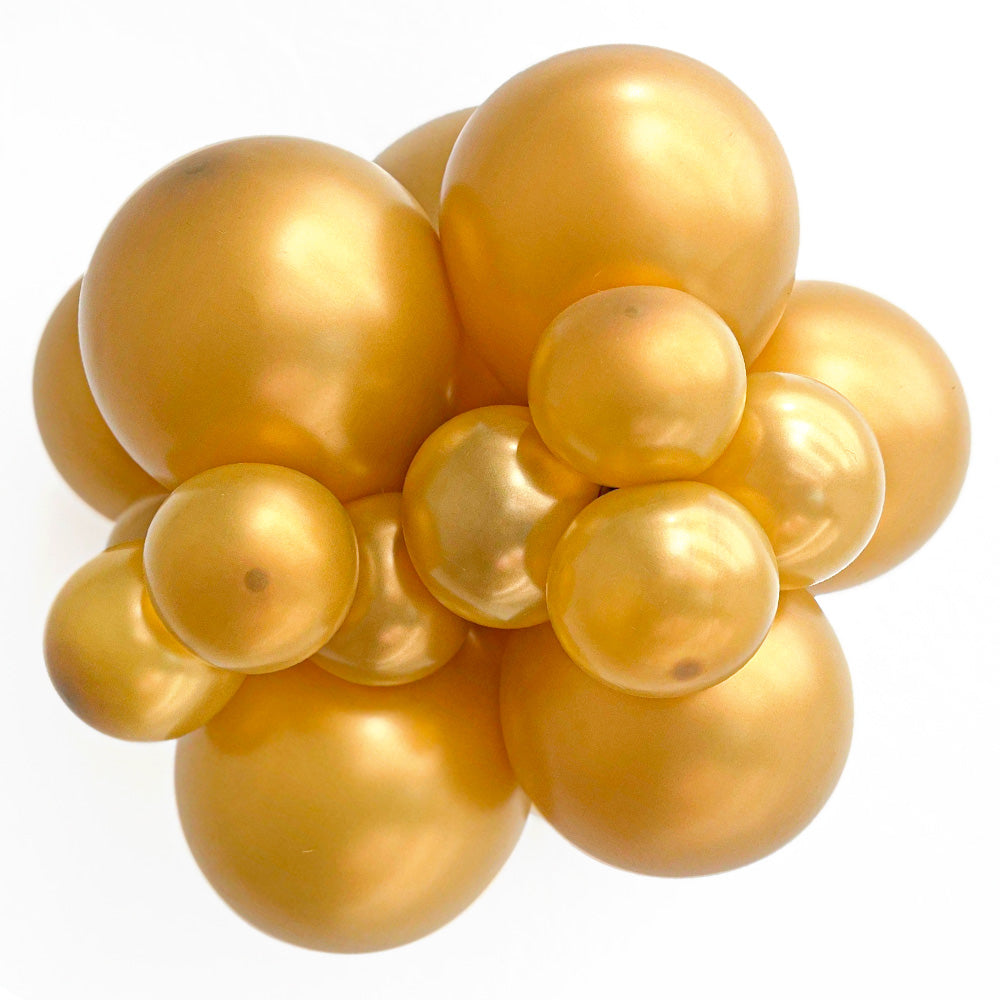 Latex Balloons 17 Inch Metallic Gold