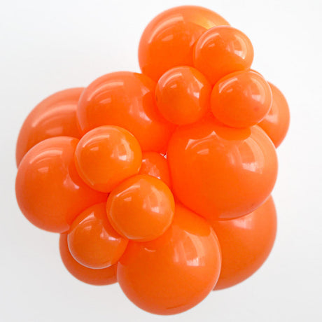 Latex Balloons Orange 17 Inch TUFTEX