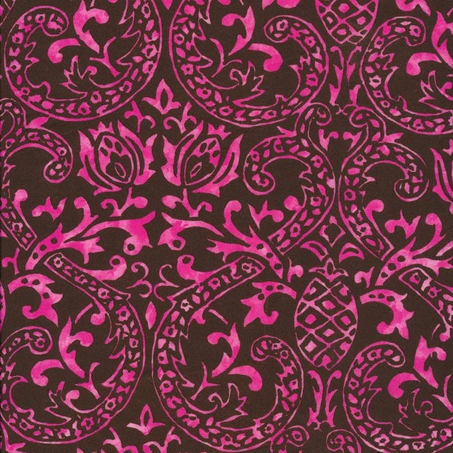 Printed Spandex Abstract Monotone Red