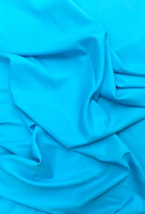 Gabardine Turquoise Polyester Gabardine Fabric - Turquoise, 59/60" Width (1 Yard)