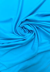 Gabardine Turquoise Polyester Gabardine Fabric - Turquoise, 59/60" Width (1 Yard)