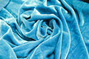 Premium Silk Rayon Velvet Fabric - Azalea, 45" Width (1 Yard)