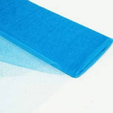Tulle Glitter Fabric - 100 Percent Polyester Tulle Fabric - Aqua, Glitter Mesh, 54" Width (10 Yards)
