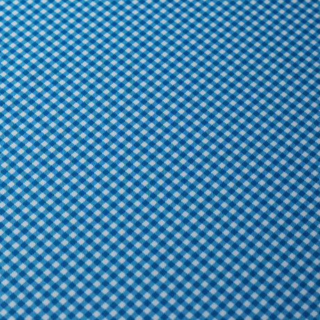 Gingham Check Poly Spandex Fabric - Micro Plaid, Assorted Colors, 58/60" Width (1 Yard)