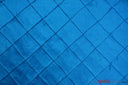Taffeta Pintuck Fabric - 4" X 4" Diamond Pattern, 58" Width, Multiple Colors (1 Yard)