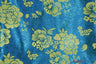 Oriental Metallic Flower Brocade Metallic Brocade Fabric - Metallic Flower, 58" Width (1 Yard)