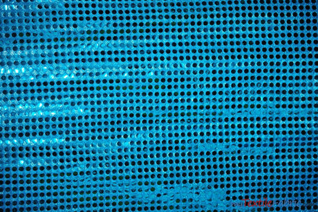Confetti Dot Sequins Polyester Fabric - Round 6Mm Sequins, 45" Wide (1 Yard)