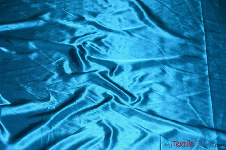 Silky Soft Medium Satin Polyester Fabric - Solid, 58/60" Width (70 Yard Bolt)