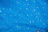Shooting Star Foil Organza Polyester Fabric - Sheer Silver Metallic Star, 58/60" Width (1 Yard)