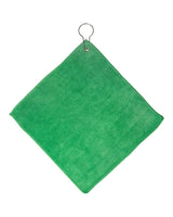 Microfiber Golf Towel With Grommet And Hook