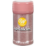 Wilton Rose Gold Sanding Sugar Sprinkles, 3.17 oz.
