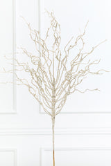 34" Snow Glitter Twig Branch