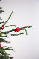 31 Inch Felt Ball Twig Spray