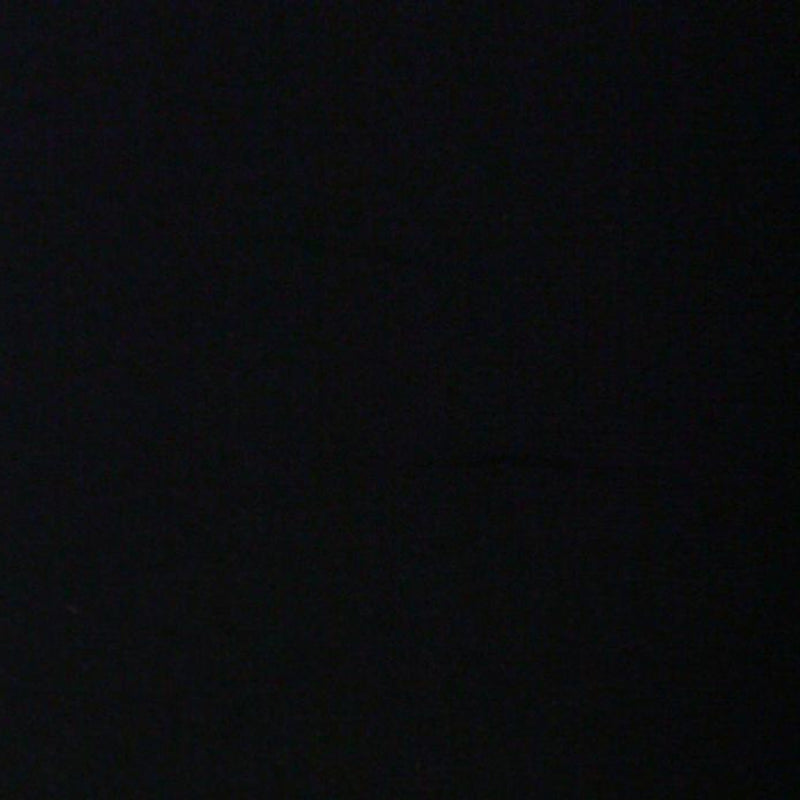 1 Yard Twill Monaco Solid Black Woven Fabric, 58/60″ Wide 100% Polyester