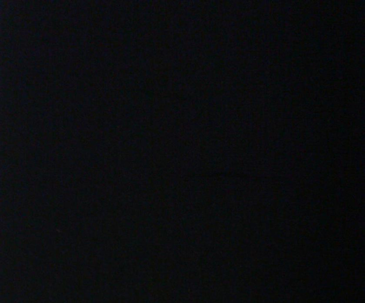 1 Yard Twill Monaco Solid Black Woven Fabric, 58/60" Wide 100% Polyester