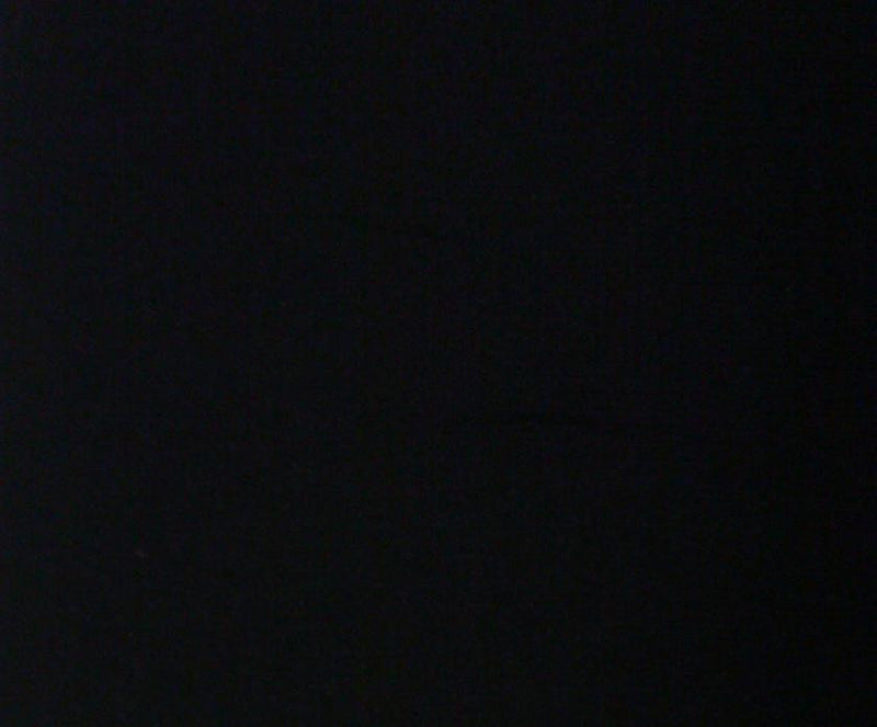 Twill Monaco Solid Black 100 Percent Polyester Fabric - Solid Black, 58/60" Width