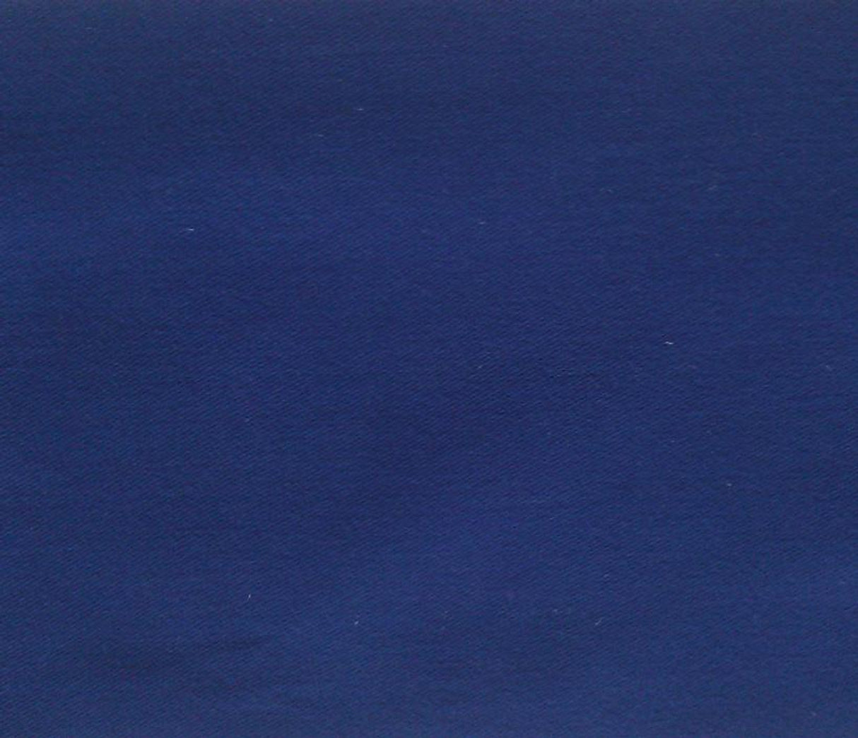 1 Yard Twill Solid Royal Fabric, 57/58" Wide 65% Polyester / 35% Cotton