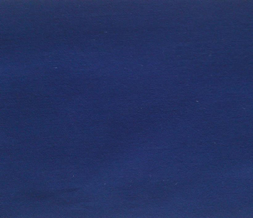 Twill Solid Royal Polyester Cotton Fabric - Royal Solid, 57/58" Width