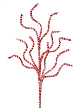 29” Frosty Peppermint Branch Spray