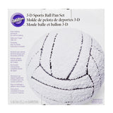 Wilton Ball 3D Cake Pan - Basketball, Baseball, Soccer