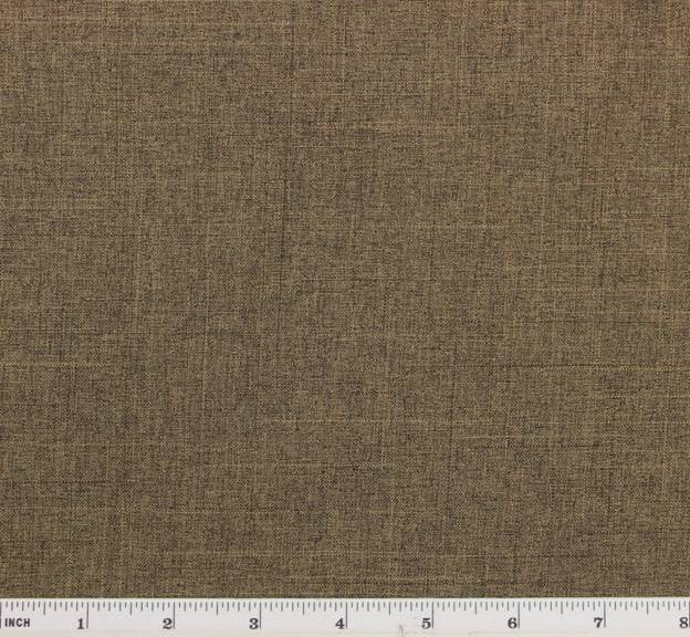 Two Tone Poplin 100 Percent Polyester Fabric - Dark Camel, 58/60" Width (1 Yard)