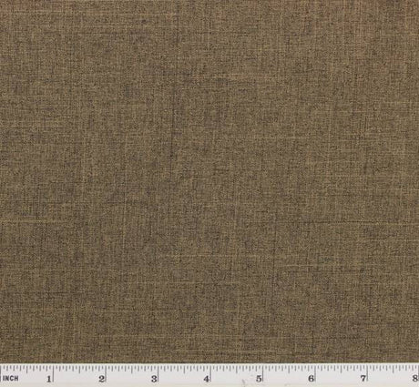 Two Tone Poplin 100 Percent Polyester Fabric - Dark Camel, 58/60" Width (1 Yard)