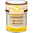 Wilton Naturally Flavored Vanilla Jimmies Sprinkles, 1.76 oz.