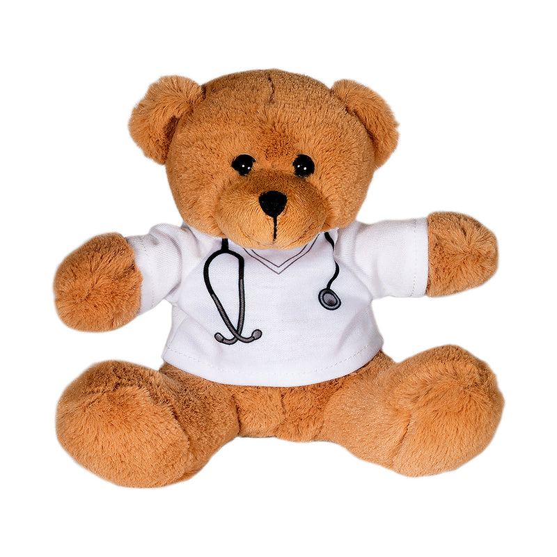 7" Doctor Or Nurse Plush Bear