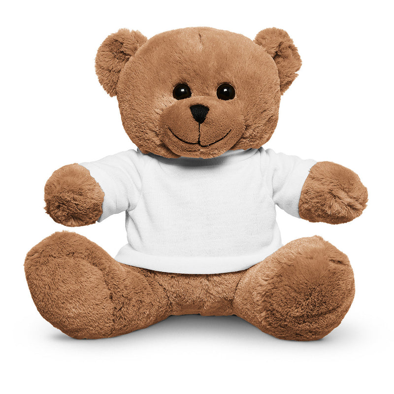 8.5" Plush Bear With T-Shirt