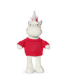 8.5" Plush Unicorn With T-Shirt