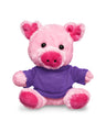 7" Plush Pig With T-Shirt